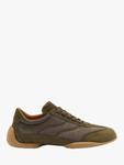 Ruthwaite Suede Blend Split Sole Trainers Russell & Bromley, Green - фото