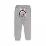 Штаны Shark motif Track A BATHING APE, серый - фото