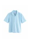 Рубашка REGULAR FIT - TEXTURED SHORT SLEEVE Next, синий - фото