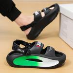 URBAN AUTHENTIC Пляжные сандалии унисекс черные, цвет Black - фото 7