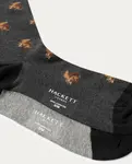 Набор из двух мужских носков с узором Hackett, серый - фото 2