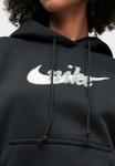 Толстовка Nike Sportswear LOGO, Black/Summit White/Black - фото 8