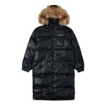 Куртка long down jacket 'black' Converse, черный - фото