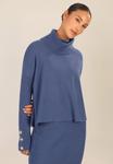 Джемпер Apart OVERSIZED, Mittelblau/Blue - фото