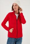 Флисовая куртка LELA, красный - фото 2