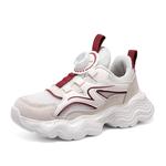 Детские противоскользящие низкие кеды TONYBEAR, бежевый - фото