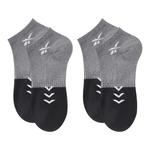 Низкие носки унисекс 2 пары Reebok, синий - фото 3