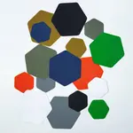 Прочные гексагональные заплатки Gear Aid, Black/Clear - фото 8