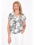 Блузка Usha, цвет white black - фото 3