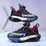 Кроссовки для детей "Дети" Snoopy, черный/зеленый - фото 21