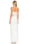 Платье NBD Oasis Gown, цвет White & Silver - фото 4