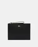 Черный клатч на молнии Lacoste - фото 6