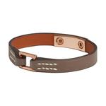 Браслет из телячьей кожи женский Elephant Gray HERMES - фото 4