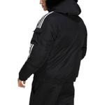 Пальто-парка мужское черное Adidas, черный - фото 3