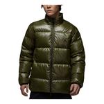 Куртка flight down puffer jacket asia sizing 'medium olive' Air Jordan, зеленый - фото