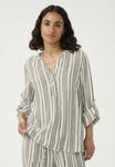 Блуза Kaffe KAMILIA, Moonstruck Black Stripe/Grey - фото
