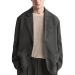 Деловой костюм мужской черный Zara, черный - фото 3