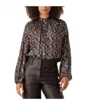 Блузка Loeka Knit-Ted, черный - фото