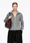 Кардиган ARKET ZIP, Grey - фото 4