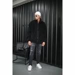 Толстовка Megaman Plüsch Zipper Pullover, черный - фото 3