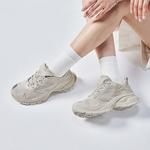 Кроссовки XTEP Basque Lifestyle Shoes Women's Low-top Tea White/perch Brown, белый - фото 13