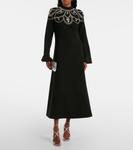 Платье миди с декором Odetta Simkhai, черный - фото 2