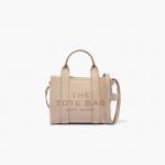 Маленькая кожаная сумка-шоппер Marc Jacobs, цвет Rose Dust - фото