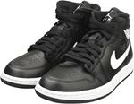 Женские кроссовки Nike Air Jordan 1 Mid, Black/White Black - фото 3