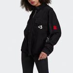 Женская джинсовая куртка Adidas Originals, цвет Black - фото 2