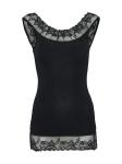 Кружевной топ Cream Top Florence, черный - фото