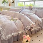 LUOLAI HOME Комплект постельного белья, 200 см, 4 предмета - фото 8