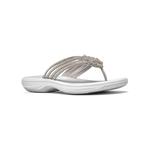 Женские сандалии Breeze Gem Cloudstepper Clarks, Silver - фото