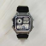 Унисекс молодежные черные часы CASIO - фото 10