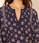 Топ Valley Spring в цвете индиго Bila76, индиго - фото 4