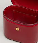 Vain VLogo лакированная косметичка Valentino Garavani, Rosso V - фото 3