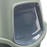 Trixie Be Eco Vico Гигиенический поднос с крышкой антрацит/серый/зеленый 40×40x56см Trixie - фото 2