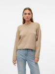Свитер VERO MODA VMSABA, Dark beige - фото 2