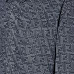 FENDI Рубашка с монограммой, Blue - фото 6