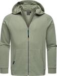 Толстовка с капюшоном на молнии Ragwear Zenway, оливковый - фото