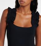 Купальник с рюшами Willow Karla Colletto, черный - фото 4