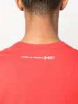Футболка с логотипом Comme Des Garçons Shirt, красный - фото 5