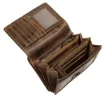 Кошелек Bagan, натуральная кожа, коричневый - фото 2