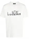 Футболка с логотипом Hide&Jack, белый - фото