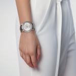 MIDO Часы Commander Automatic Mechanical Movement Unisex Watch 40mm Silver Dial Stainless Steel Case Leather Strap, Silver Dial - фото 5