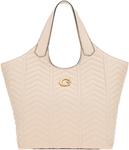 GUESS Lovide Стеганая сумка-тоут, Stone - фото