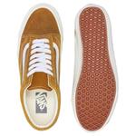 Обувь для скейтбординга Vans Old Skool унисекс, Brown/White - фото 3