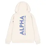 Худи Alpha Industries Back Print, бежевый - фото 3