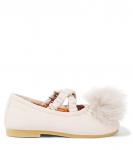 Кожаные балетки Izebella Donsje, Ivory Sheep Leather - фото 3