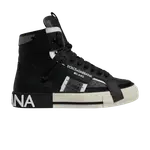 Кроссовки Dolce & Gabbana Custom 2.Zero High, Black - фото