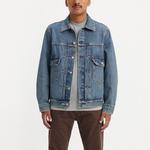 Джинсовая куртка мужская синий Levis - фото 3